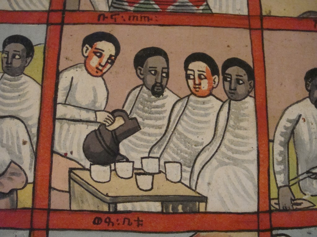 A relaxing cup of café (con leche) in Addis&nbsp;Abeba